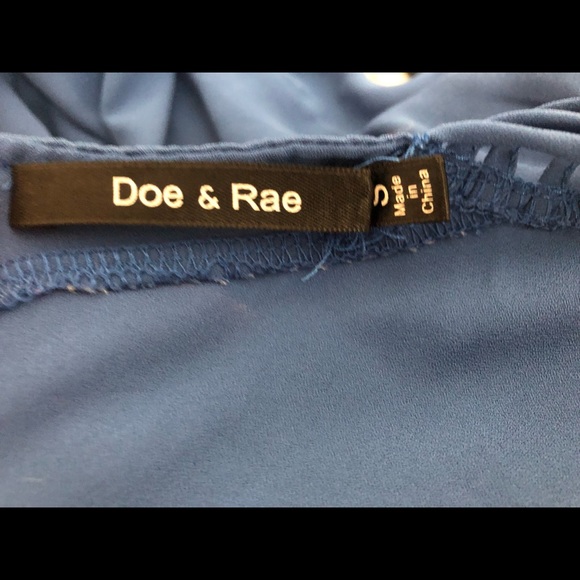 Doe & Rae Blue Romper - Picture 3 of 3